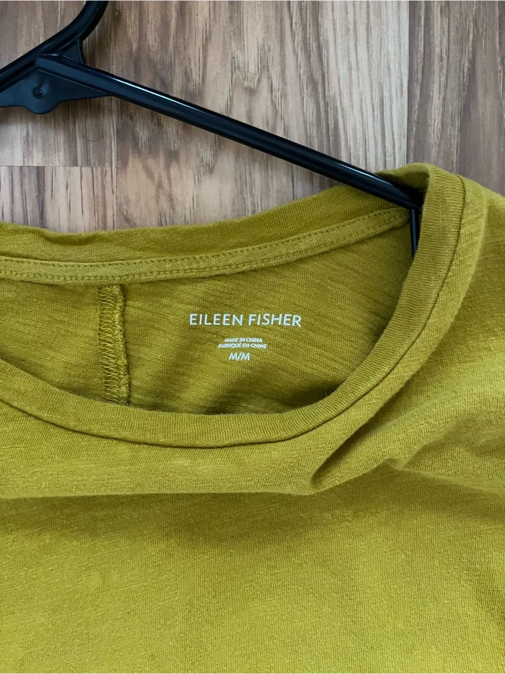 Eileen Fisher organic cotton tee - Picture 3 of 5